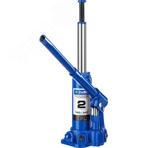 Домкрат бутылочный гидравлический 2т, 180-347мм, Профессионал 2