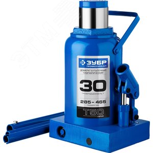 Домкрат бутылочный гидравлический 30т, 285-465мм, Профессионал