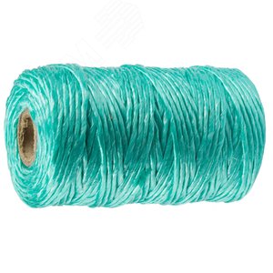 Шпагат многоцелевой полипропиленовый, зеленый, d=1,8 мм, 110 м, 50 кгс, 1,2 ктекс