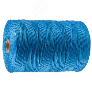 Шпагат многоцелевой полипропиленовый, синий, d=1,8 мм, 500 м, 50 кгс, 1,2 ктекс