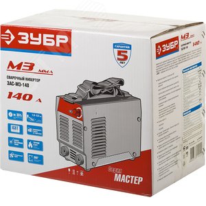 Инвертор сварочный 140А, MMA, ПВ-35%, 220В (мин 160В) 2