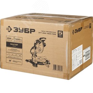 Пила торцовочная, d 255x30 мм, 1600 Вт 2