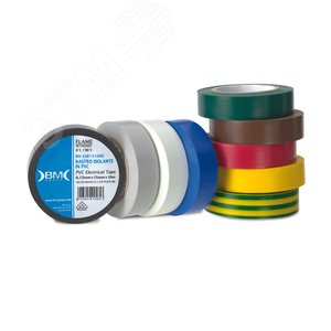 Изолента ПВХ 25 мм x 25 м, цвет черный - BM Group