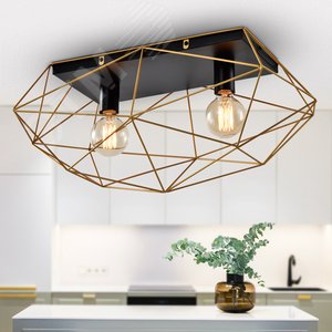 Светильник потолочный Rivoli Roxana 4097-312 2 х Е27 40 Вт дизайн для натяжных потолков (Б0053043) - фото 2