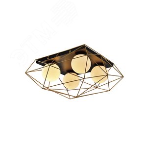 Светильник потолочный Rivoli Raila 4098-304 4 х Е14 40 Вт дизайн для натяжных потолков (Б0053045) - ЭРА (Энергия света)
