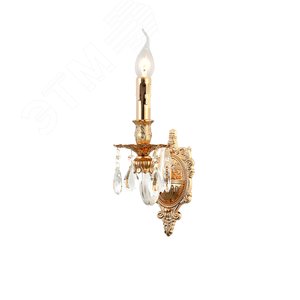 Бра светильник Rivoli Melanie 1020-401 настенный 1 х Е14 40 Вт хрусталь классика (Б0047908) - ЭРА (Энергия света)