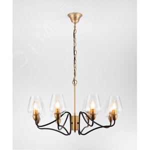 Люстра  Rivoli Fresco 5045-208 8 * E14 40 Вт лофт - кантри (Б0044369) - фото 2