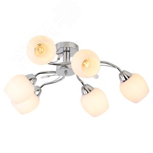 Люстра  Rivoli Justine 3012-306 6 х Е27 40 Вт модерн (Б0050312) - ЭРА (Энергия света)
