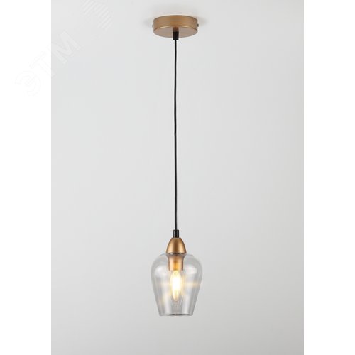 Светильник подвесной 1хE14 40Вт 5045-201 лофт-кантри Fresco 3