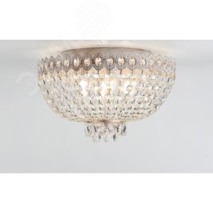 Люстра  Rivoli Vittoria 1014-106 6 x E14 40 Вт хрусталь классика (Б0037794) - фото 2