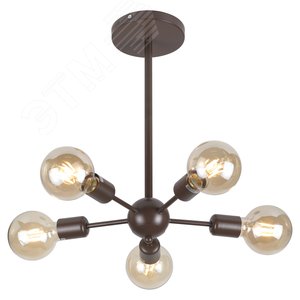 Люстра Grethen 5083-305 5 х Е27 40 Вт лофт - кантри - Rivoli
