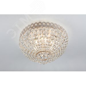 Люстра  Rivoli Vittoria 1014-106 6 x E14 40 Вт хрусталь классика (Б0037794) - фото 3