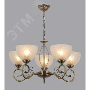 Люстра Loren 9006-205 5 х E27 40 Вт классика 2