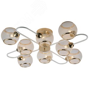 Люстра Mortifera 3130-308 8 х Е27 40 Вт модерн - Rivoli