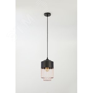 Светильник подвесной (подвес) Rivoli Marlis 5052-201 1 х E27 60 Вт лофт - кантри (Б0047531) - фото 3