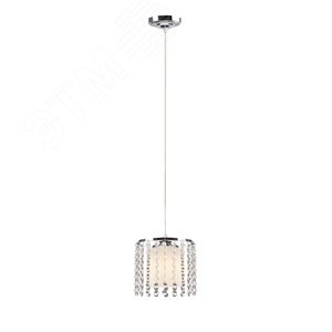 Светильник подвесной (подвес) Rivoli Rosco 3041-201 1 * E27 60 Вт хрусталь модерн (Б0044353) - фото 3
