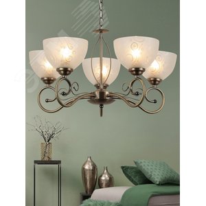 Люстра Loren 9006-205 5 х E27 40 Вт классика 4