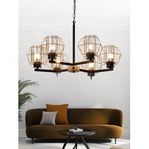 Люстра  Rivoli Gabriele 5025-206 6 х Е27 40 Вт лофт - кантри (Б0050334) - фото 2