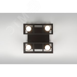 Светильник потолочный Raffaela 5082-304 4 х GU10 25 Вт накладной для натяжных потолков лофт - кантри - фото 6