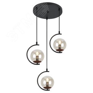 Светильник подвесной (подвес) Marlen 3103-203 3 х Е14 40 Вт модерн - Rivoli