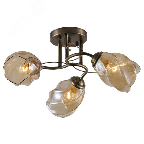 Люстра Bruna 9130-303 3 х Е27 40 Вт модерн - Rivoli