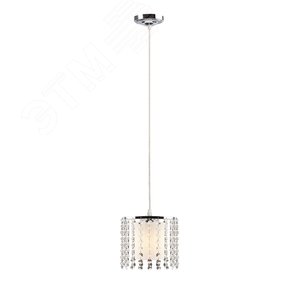 Светильник подвесной (подвес) Rivoli Rosco 3041-201 1 * E27 60 Вт хрусталь модерн (Б0044353) - ЭРА (Энергия света)