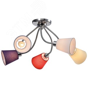 Люстра Rivoli Isolde 3122-305 5 х Е14 40 Вт модерн (Б0054998) - ЭРА (Энергия света)