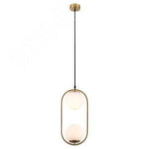 Светильник подвесной (подвес) Lola 3115-312 2 х E14 40 Вт модерн потолочный - Rivoli
