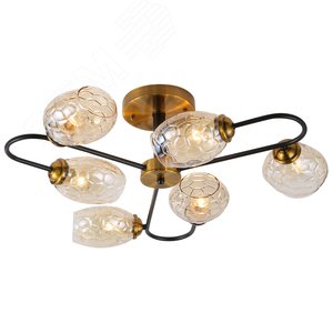 Люстра Moonless 3126-306 6 х Е14 40 Вт модерн - Rivoli