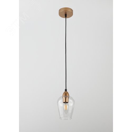 Светильник подвесной 1хE14 40Вт 5045-201 лофт-кантри Fresco 2