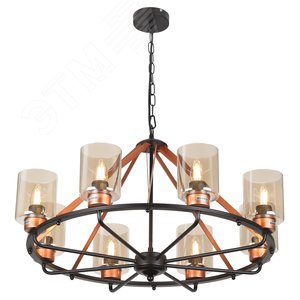Люстра  Rivoli Lilo 2139-208 8 * Е27 40 Вт классика (Б0051246) - ЭРА (Энергия света)