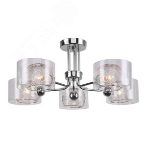 Люстра  Rivoli Mod 3034-305 5 * E14 40 Вт модерн (Б0037688) - ЭРА (Энергия света)