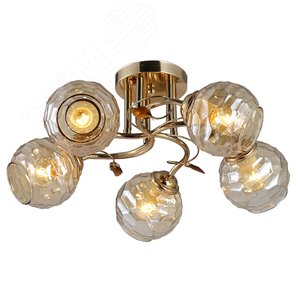 Люстра Rivoli Ashley 9098-305 5 * Е14 60 Вт модерн (Б0053397) - ЭРА (Энергия света)