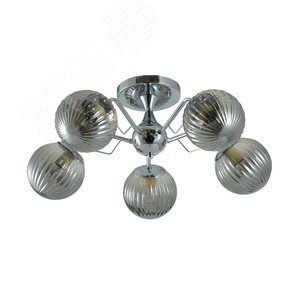 Люстра  Rivoli Jessika 3097-305 5 * Е27 40 Вт модерн (Б0050843) - фото 4