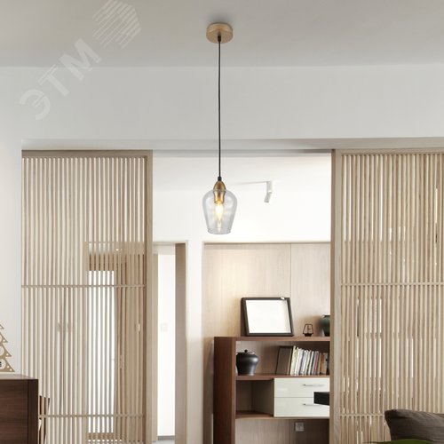 Светильник подвесной 1хE14 40Вт 5045-201 лофт-кантри Fresco 6