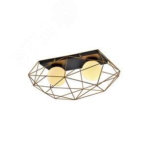 Светильник потолочный Rivoli Raila 4098-312 2 х Е14 40 Вт дизайн для натяжных потолков (Б0053046) - ЭРА (Энергия света)