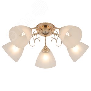 Люстра  Rivoli Roswita 9052-305 5 х Е27 60 Вт классика (Б0049196) - ЭРА (Энергия света)