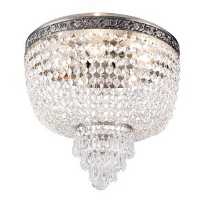 Люстра  Rivoli Benita 1038-305 5 х Е14 40 Вт хрусталь классика (Б0052473) - ЭРА (Энергия света)