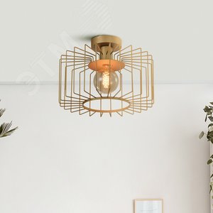 Светильник потолочный Wilhelmina 4018-211 1 х Е27 40 Вт лофт - кантри - фото 3