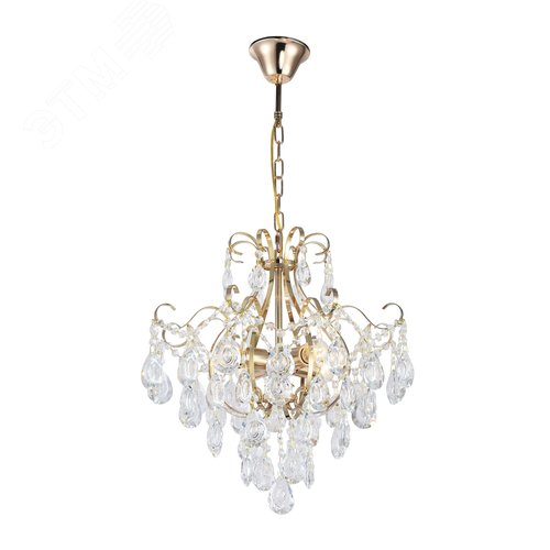 Люстра 4xE27 60Вт 1031-304 хрусталь классика Thea - Rivoli
