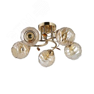 Люстра Rivoli Ashley 9098-305 5 * Е14 60 Вт модерн (Б0053397) - фото 4