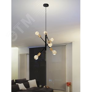 Люстра Kerstin 5078-308 6 х Е27 40 Вт лофт - кантри - фото 2