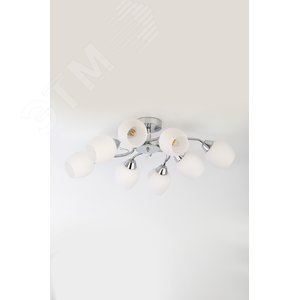 Люстра  Rivoli Justine 3012-308 8 х Е27 40 Вт модерн (Б0050313) - фото 7