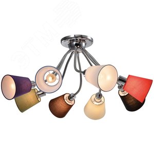 Люстра Rivoli Isolde 3122-308 8 х Е14 40 Вт модерн (Б0054999) - ЭРА (Энергия света)
