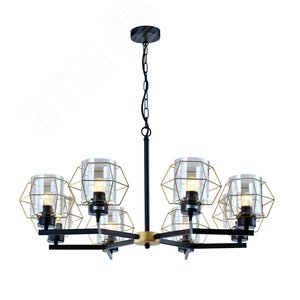 Люстра  Rivoli Gabriele 5025-208 8 х Е27 40 Вт лофт - кантри (Б0050335) - ЭРА (Энергия света)