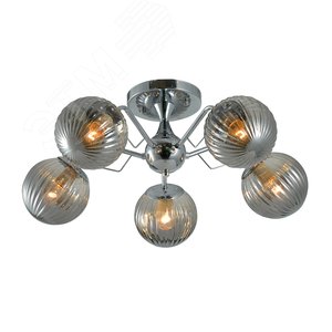 Люстра  Rivoli Jessika 3097-305 5 * Е27 40 Вт модерн (Б0050843) - фото 7
