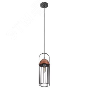 Светильник подвесной (подвес) Rivoli Anemon 5062-201 1 х E27 40 Вт лофт - кантри (Б0047359) - фото 6