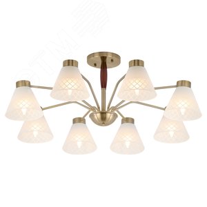Люстра Meta 2058-308 8 х Е27 40 Вт классика - Rivoli