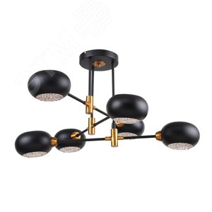 Люстра  Rivoli Evlia 3037-306 6 х Е14 40 Вт модерн (Б0044493) - ЭРА (Энергия света)