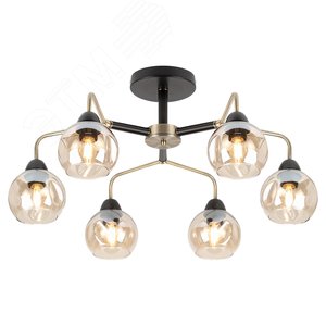 Люстра  Rivoli Isa 3110-306 6 * Е27 60 Вт модерн (Б0051277) - ЭРА (Энергия света)